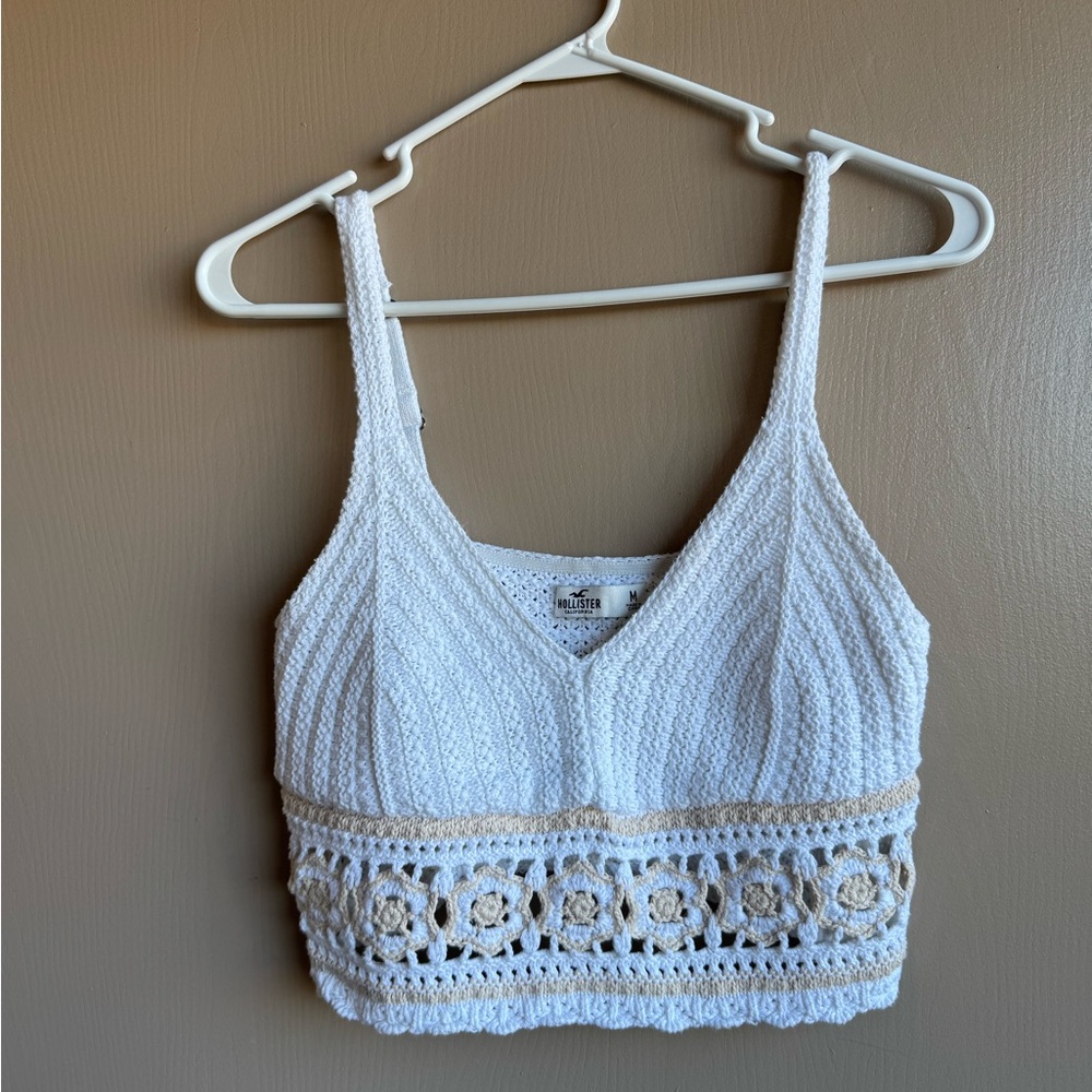 Hollister Crochet Top